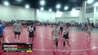 115 lbs Round 5 (8 Team) - Devan Chadwick, Beauty And The Beast vs Addisyn Darling, Nebraska Black Widows