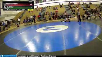 126 lbs Quarterfinal - Eli Barajas, McQueen vs Luke Kozlowski, Galena