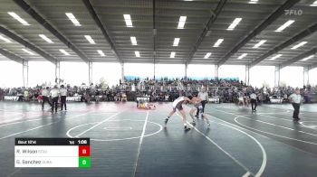 130 lbs Rr Rnd 2 - Roman Wilson, Stout Wrestling Academy vs Giovanni Sanchez, Duran Elite