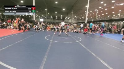 88 lbs Round 2 - Chet Nelson, East Carolina Elite vs Declan Doyle, Team Tugman WC