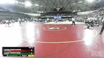 4A 120 lbs Semifinal - Mason DesRochers, Skyview vs Jacob Christianson, Lake Stevens