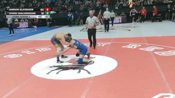 Cons. Round 2 - Jamison Slaymaker, West Holt vs Tavrin VanLaningham, Raymond Central