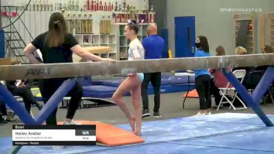 Hailey Avellar - Beam, Ascend Gymnastics Center - 2021 American Classic and Hopes Classic