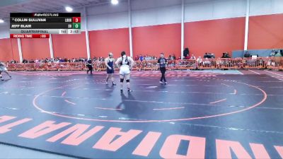285 lbs Quarterfinal - Jeff Blair, Siena Heights University vs Collin Sullivan, Lourdes University