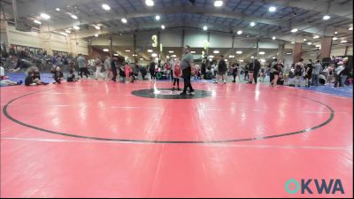 62 lbs Rr Rnd 1 - Stella Villanueva, SEO Wrestling Club vs Annalise Garcia, Sisters On The Mat Littles