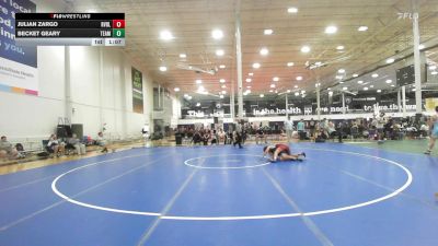 122 lbs Consi Of 4 - Julian Zargo, Revival SJV - HSC vs Becket Geary, Team Diamond Fish - HSC