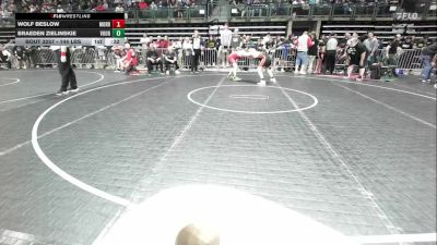 144 lbs Consi Of 4 - Wolf Beslow, Morristown vs Braeden Zielinskie, Voorhees