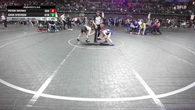 85 lbs Consi Of 8 #1 - Peter Devino, Cranford vs John Stevens, Olympic