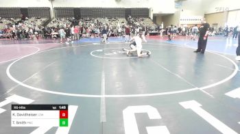 115-H lbs Round Of 16 - Kole Davidheiser, Lions Den Wrestling Club vs Thomas Smith, Prime Wrestling Club