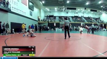 119 lbs Champ. Round 1 - Joston Woodall, Intense Wrestling Club vs Malachi Thullner, Indiana