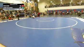 157 lbs Champ. Round 2 - Finn Case, Coeur D Alene vs Gabe Halloran, St. Maries