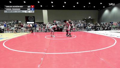 157 lbs Quarters - Shiloh Jackson-Bey, Best Trained vs Diesel Pedersen, Broken Arrow Wrestling Club