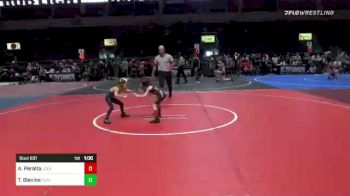 42 lbs Final - Anaiah Peralta, Lockjaw WC vs Troy Blevins, Punisher Wrestliing Co