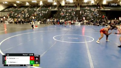 141 lbs Quarterfinal - Trason Oehme, Air Force vs Ramon Salazar, Unattached