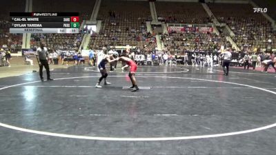 6A 113 lbs Semifinal - Cal-el White, Saraland vs Dylan Yarema, Pike Road School