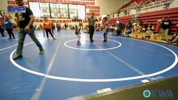 58 lbs Round Of 16 - Exodus Horsechief, Hawks Wrestling Club vs Jayce Clark, Division Bell Wrestling