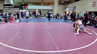 126 lbs 2nd Wrestleback (32 Team) - Manuel Flores-Bueno, Skull & Crossbones vs Larson Pilant, Funky Boyz