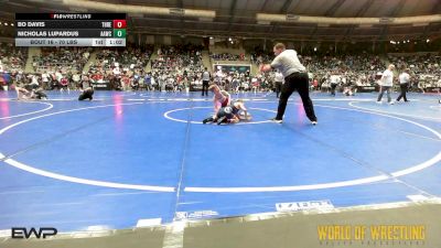 70 lbs Round Of 64 - Bo Davis, Threestyle vs Nicholas Lupardus, All-American Wrestling Club