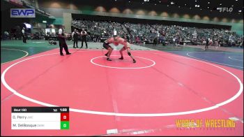 152 lbs Quarterfinal - Garrett Perry, JWC vs Maximus DelBosque, Darkhorse