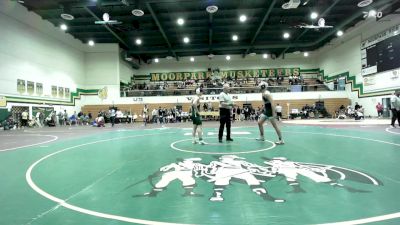 190 lbs Quarterfinal - Michael Charbourn, Brea Olinda vs Luke Salcido, Villa Park