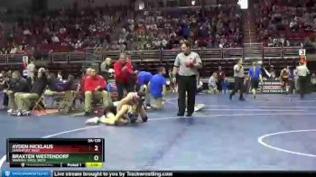 3 lbs Cons. Round 2 - Braxten Westendorf, Waverly-Shell Rock vs Ayden Nicklaus, Davenport West