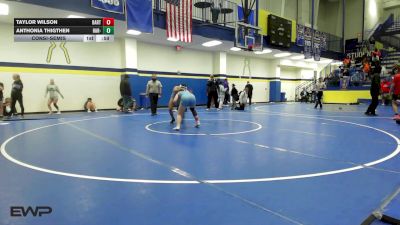 130 lbs Consolation - Taylor Wilson, Bartlesville High School vs Anthonia Thigthen, Har-Ber