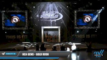 HCA Gems - Gold Rush [2021 L1 Tiny - Novice - Restrictions Day 1] 2021 The U.S. Finals: Louisville