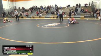 J-10 lbs Cons. Semi - Rylan Dietiker, Anamosa Wrestling Club vs Nolan Schaul, USA MAT CLUB