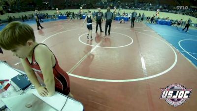 80 lbs Consi Of 4 - Welden Davis, Amped Wrestling Club vs Connor Young, Husky Wrestling Club