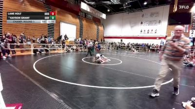 113 lbs Champ. Round 1 - Kayson Grant, Cody vs Lane Holt, Douglas