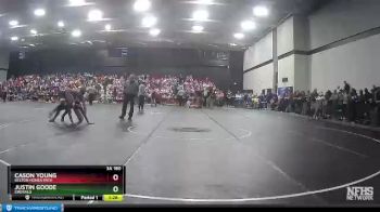 3A 160 lbs 3rd Place Match - Justin Goode, Emerald vs Cason Young, Belton Honea Path