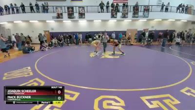 155 lbs Semifinal - Joaquin Scheeler, Rocky Mountain vs Mack Buckner, Thermopolis