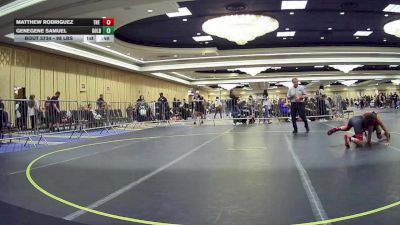 98 lbs Consi Of 4 - Matthew Rodriguez, The Valley WC vs GeneGene Samuel, Gold Rush Wr Ac