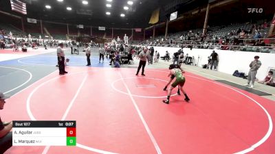 106 lbs Consi Of 4 - Adrian Aguilar, Juggernaut WC vs Lucas Marquez, WLV Jr WC