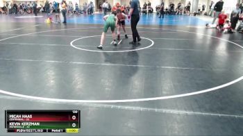 130 lbs Semis (4 Team) - Micah Haas, Centennial vs Kevin Kerzman, Paynesville