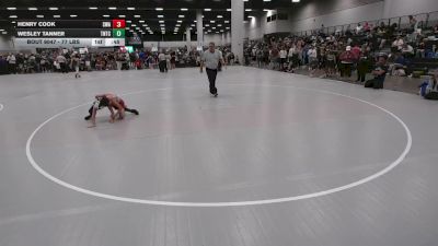 77 lbs Cons. Sub-rd Of 16 - Wesley Tanner, Team Nazar Training Center vs Henry Cook, Summit Wrestling Academy