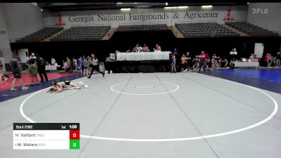 85 lbs Quarterfinal - Hunter Vaillant, Troup Wrestling vs Matthew Waters, Richmond Hill Wrestling Club