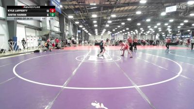 126 lbs Consi Of 64 #1 - Kyle Lafferty, GA vs Justin Harbin, AL