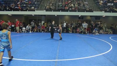 53 lbs Champ. Round 2 - Theseus Yang-Elson, Summit Wrestling Academy vs Leland Reeves, Steel Valley Renegades