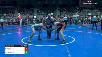 175 lbs Quarterfinal - Dalton Reed, Team Aggression vs Jacob Hansen, Corespeed