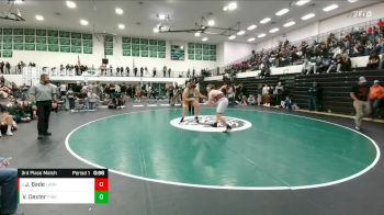 285 lbs 3rd Place Match - Jamison Bade, Laramie vs Viliami Dexter, Pinedale