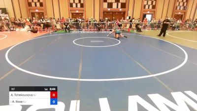 117 lbs Consolation - Alexandra Tchekounova, Nj vs Ava Rose, Nj