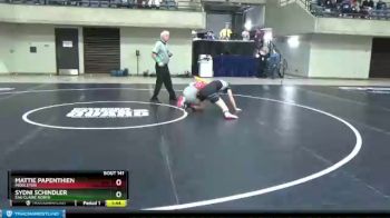132 lbs Champ. Round 2 - Mattie Papenthien, Middleton vs Sydni Schindler, Eau Claire North