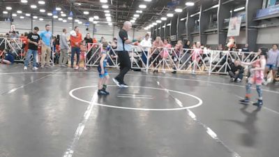 55 lbs Round 1 (1:30pm Friday) - Makayela Sawyer, Minnesota Funky Singlets vs Kylee Smith, Maryland Gold