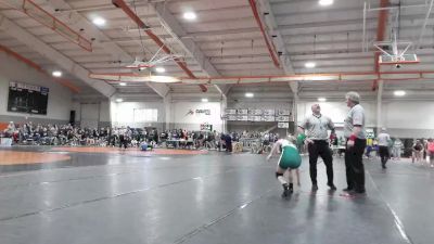 125 lbs Cons. Round 1 - Arryana Troutman, William Mason High School vs Nevaeh Justice, Kenton High School