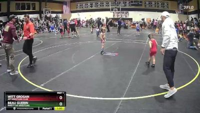 41 lbs Quarterfinal - Beau Guerin, Ninety Six Wrestling vs Witt Grogan, JET Wrestling Club