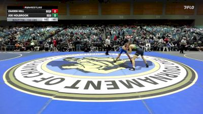 120 lbs Consi Of 32 #1 - Zaiden Hill, McQueen vs Joe Holbrook, Ridgeline