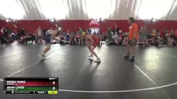 132 lbs Quarterfinals (8 Team) - Moses Yanez, Batavia vs Adam Lohse, WCAABE