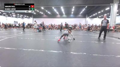 56 lbs Round 5 (8 Team) - Amazin Hall, Project X vs Romeo Ortiz, Top Rank