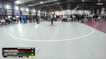 80 lbs 3rd Place Match - Taige Scottorn, True Grit Wrestling Club vs Traycen Ashby, Delta